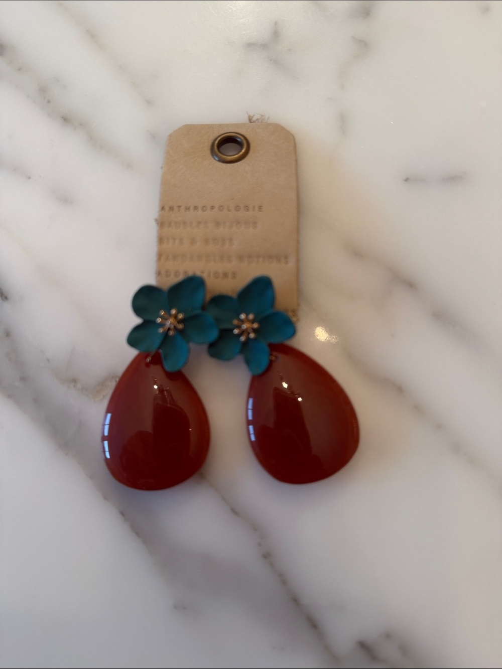Anthropologie NEW Standout Drop Earrings